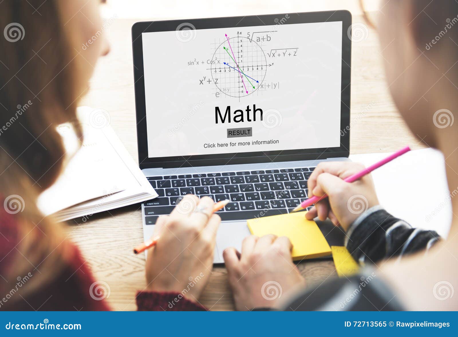 Math Mathematic Education Knowledge School Concept Stock Image - Image ...