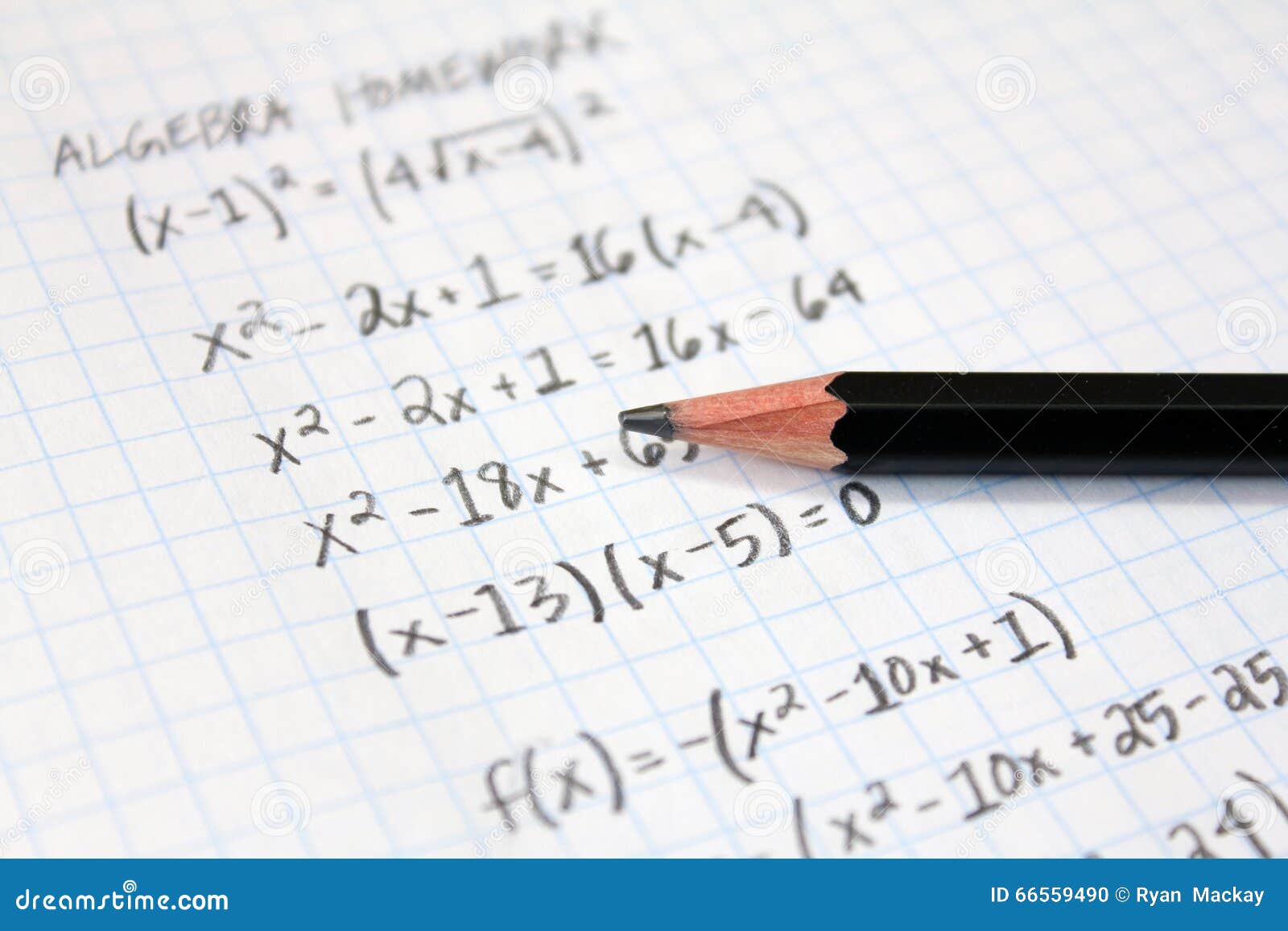 Math Problems stock photo. Image of graph, problems, science - 66559490
