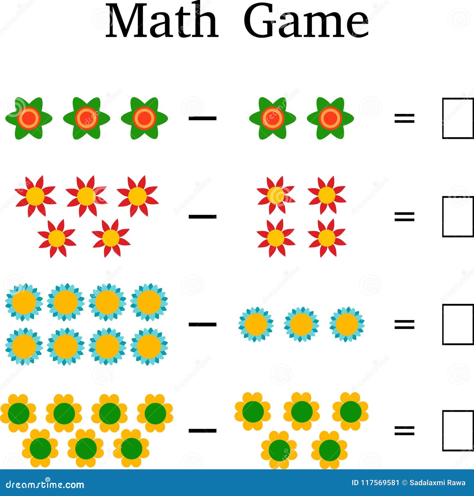 Kids Math Chart