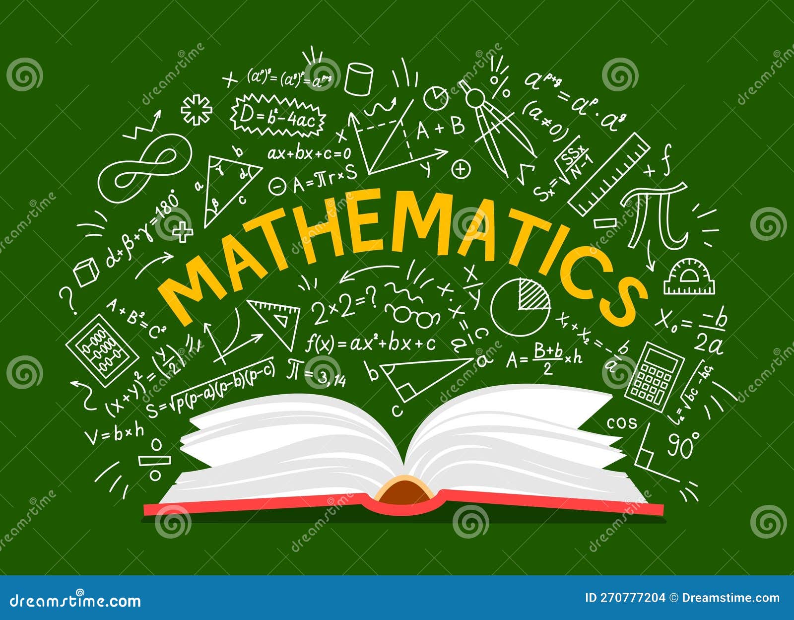 23 Maths Text Book Open Stock Illustrations, Vectors & Clipart - Dreamstime