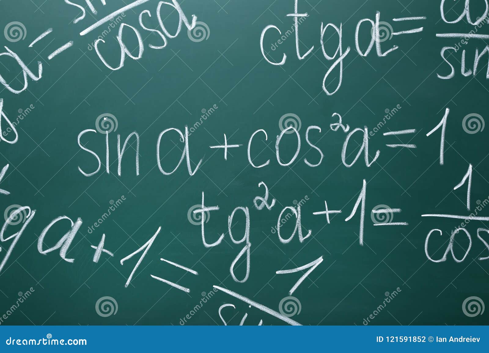Maths formulas stock photo Image of complex number 121591852