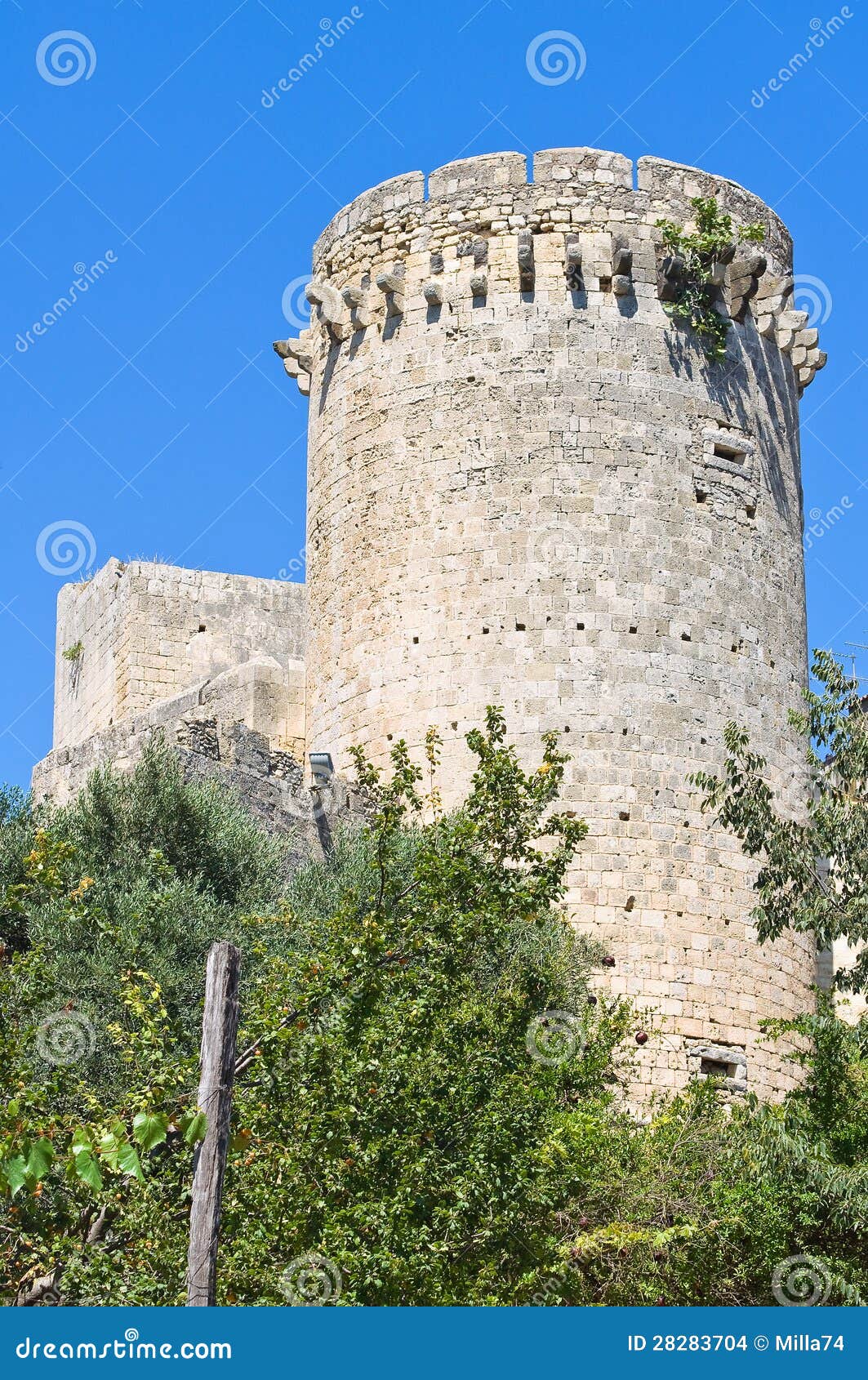 matilde of canossa tower. tarquinia. lazio. italy.