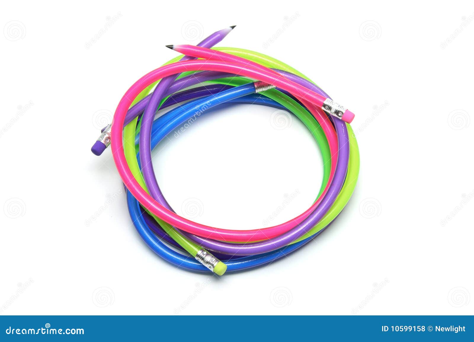 62 Pezzi Matite Pieghevoli Per Bambini | 30 Matite Colorate + 32 Gomme | Giocattoli Creativi Flessibili - Foto 8