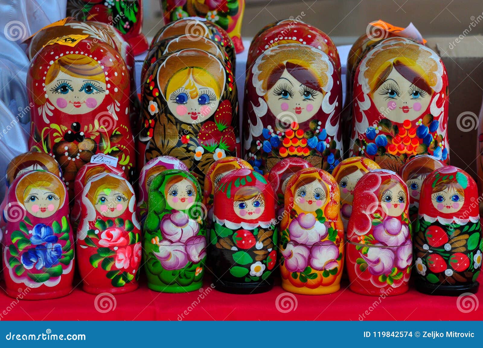 wooden matryoshka dolls