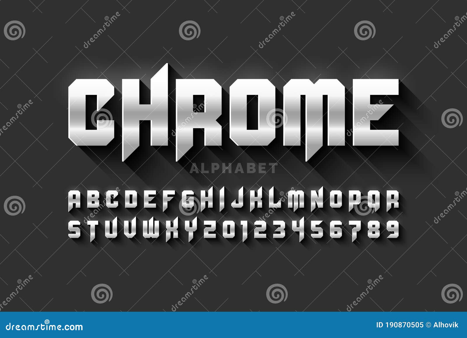 matt chrome style