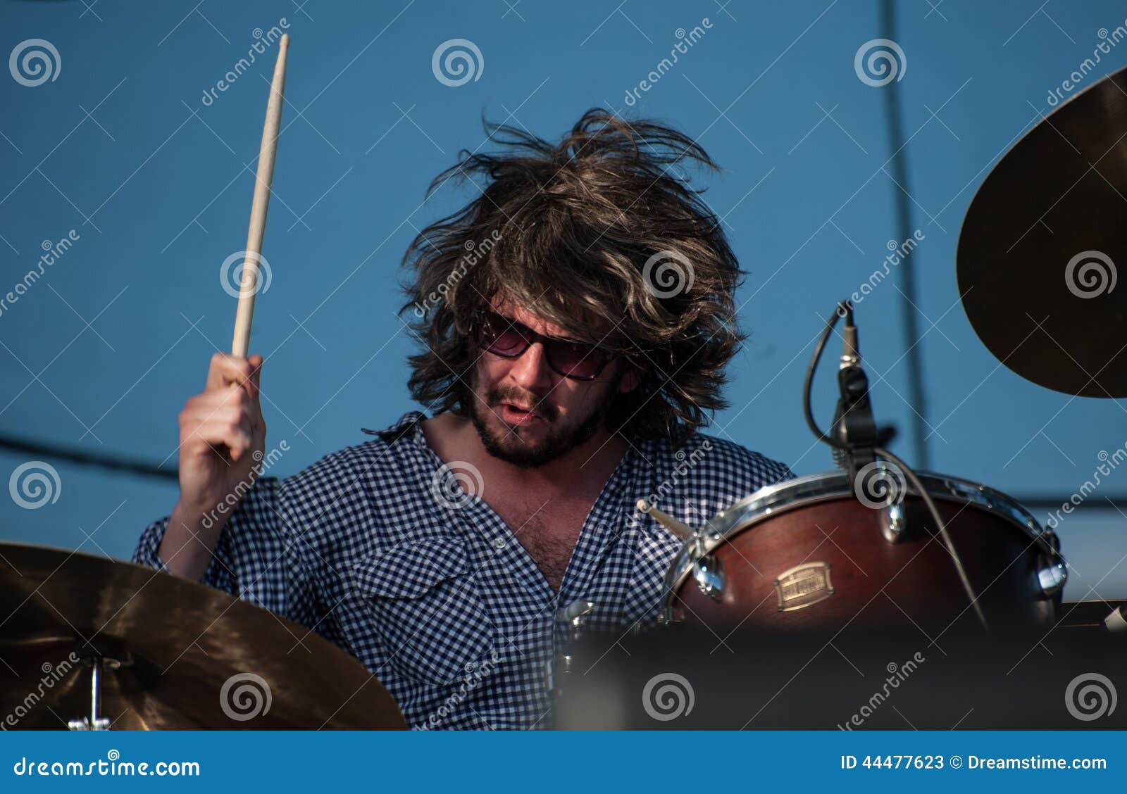 Matt Mays editorial stock photo. Image of drummer, musicphotography