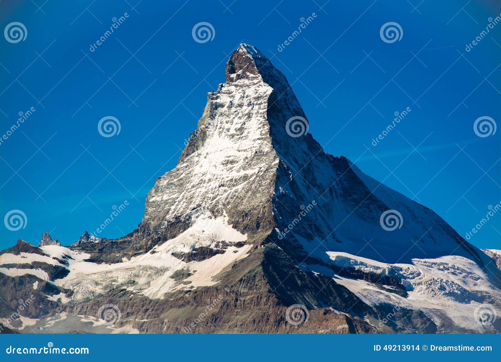 Matterhorn, Switzerland. Matterhorn at Zermatt in Switzerland