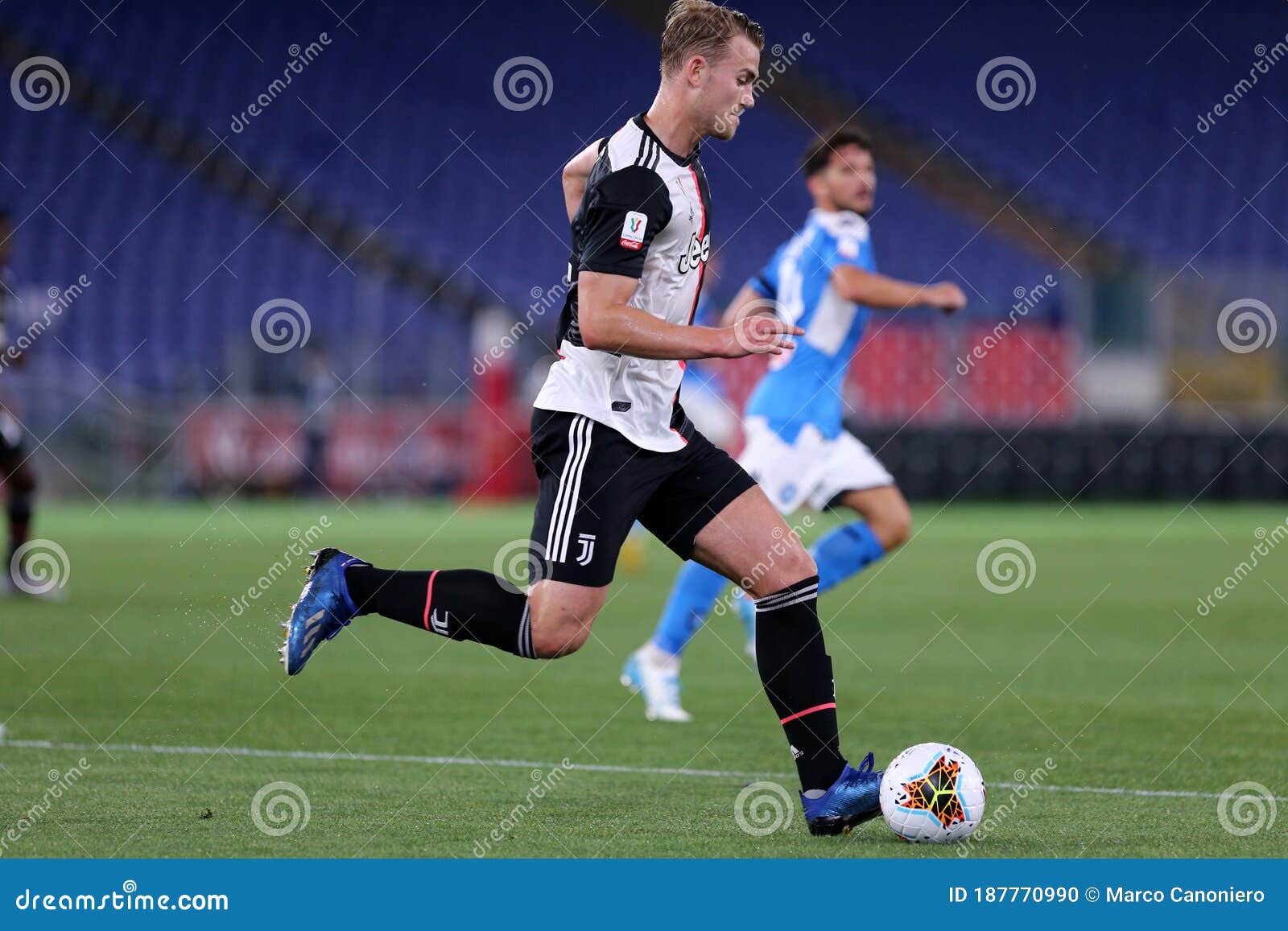 Matthijs de Ligt of Juventus Fc in action during the Serie A match between Juventus  Fc and Acf Fiorentina Stock Photo - Alamy