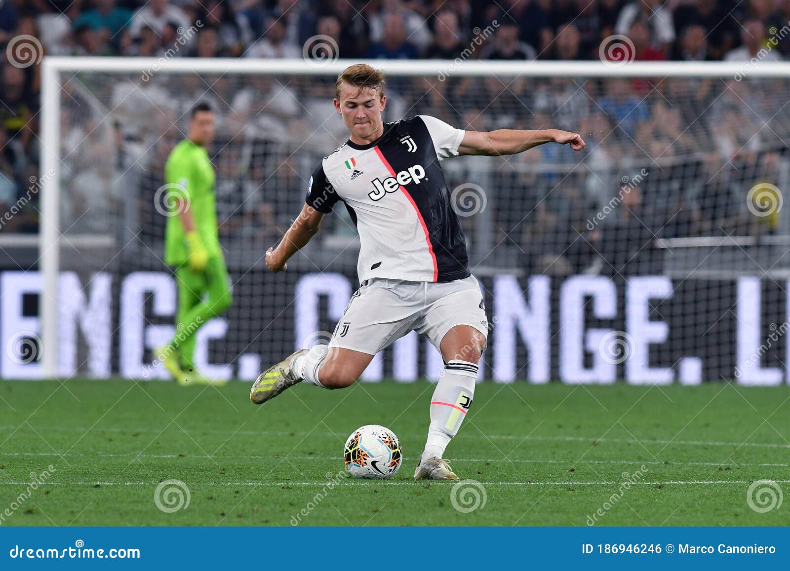 Matthijs de Ligt of Juventus Fc in action during the Serie A match between Juventus  Fc and Acf Fiorentina Stock Photo - Alamy