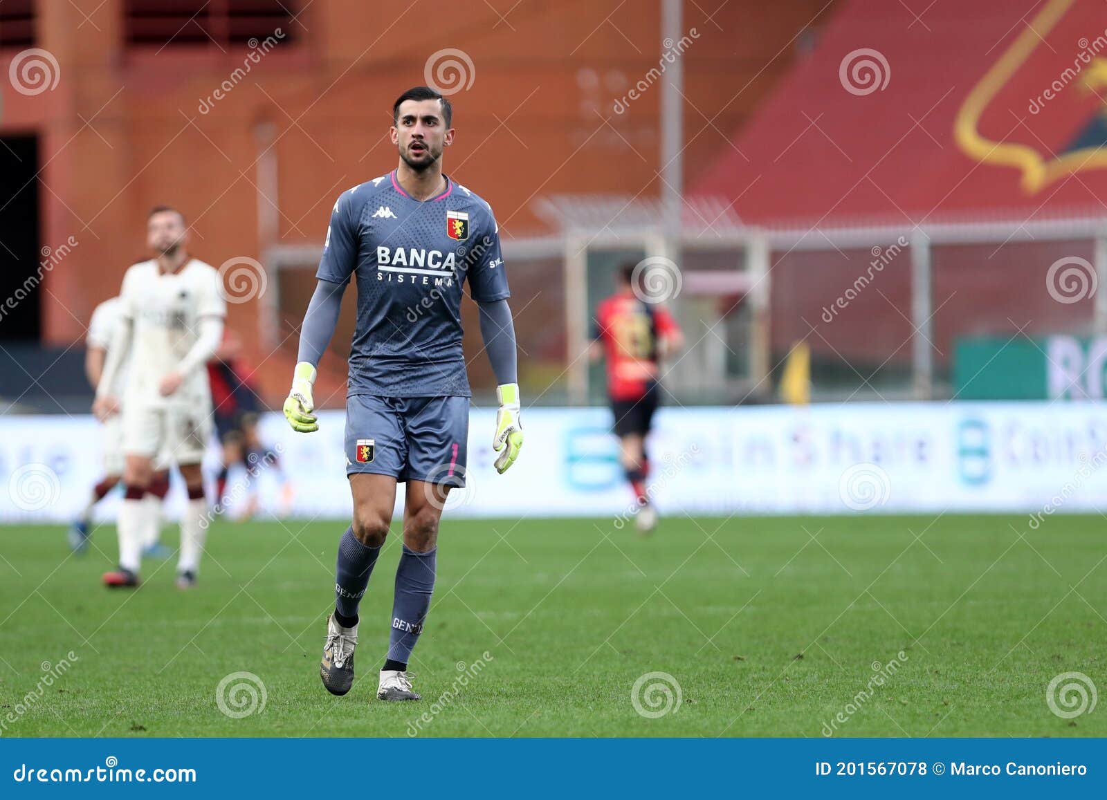 Mattia Perin of Genoa CFC editorial stock image. Image of european -  43831929