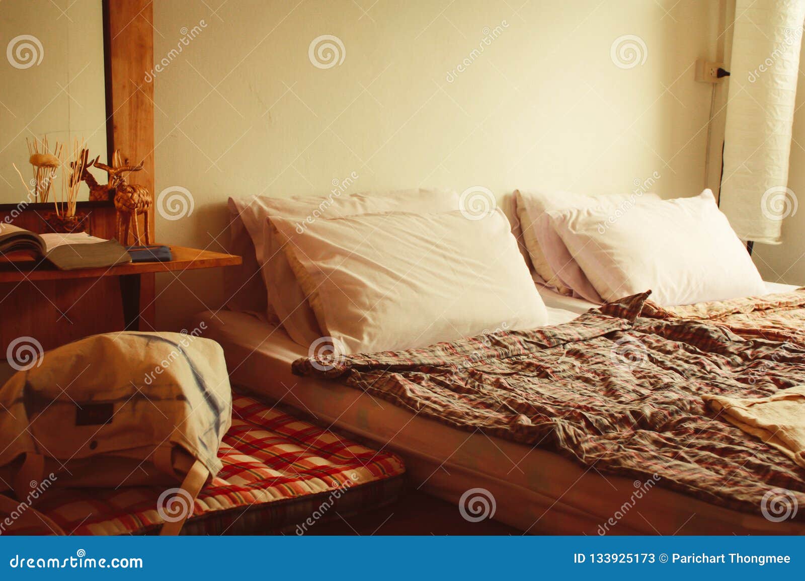 Mattress On Floor Handmade Concept Idea For Decoration Cozy