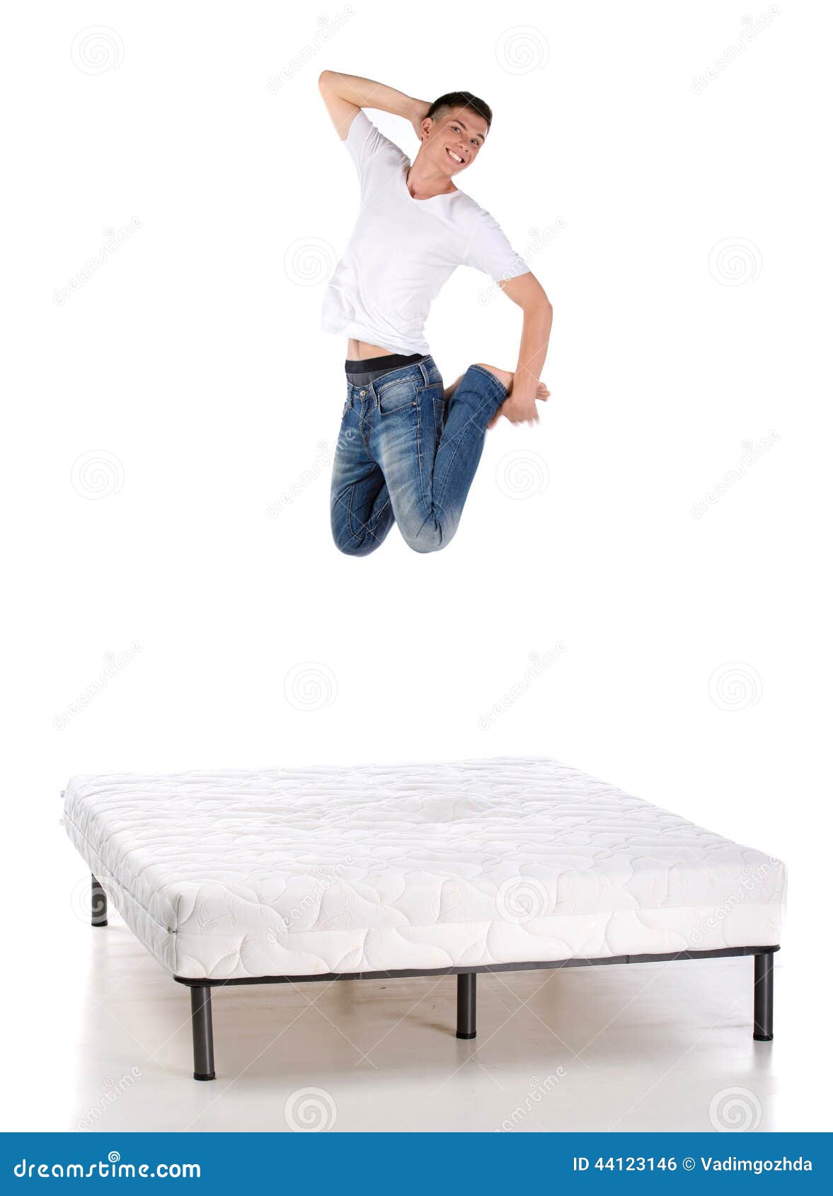 Mattress stock photo. Image of home, concept, shirt, style 44123146