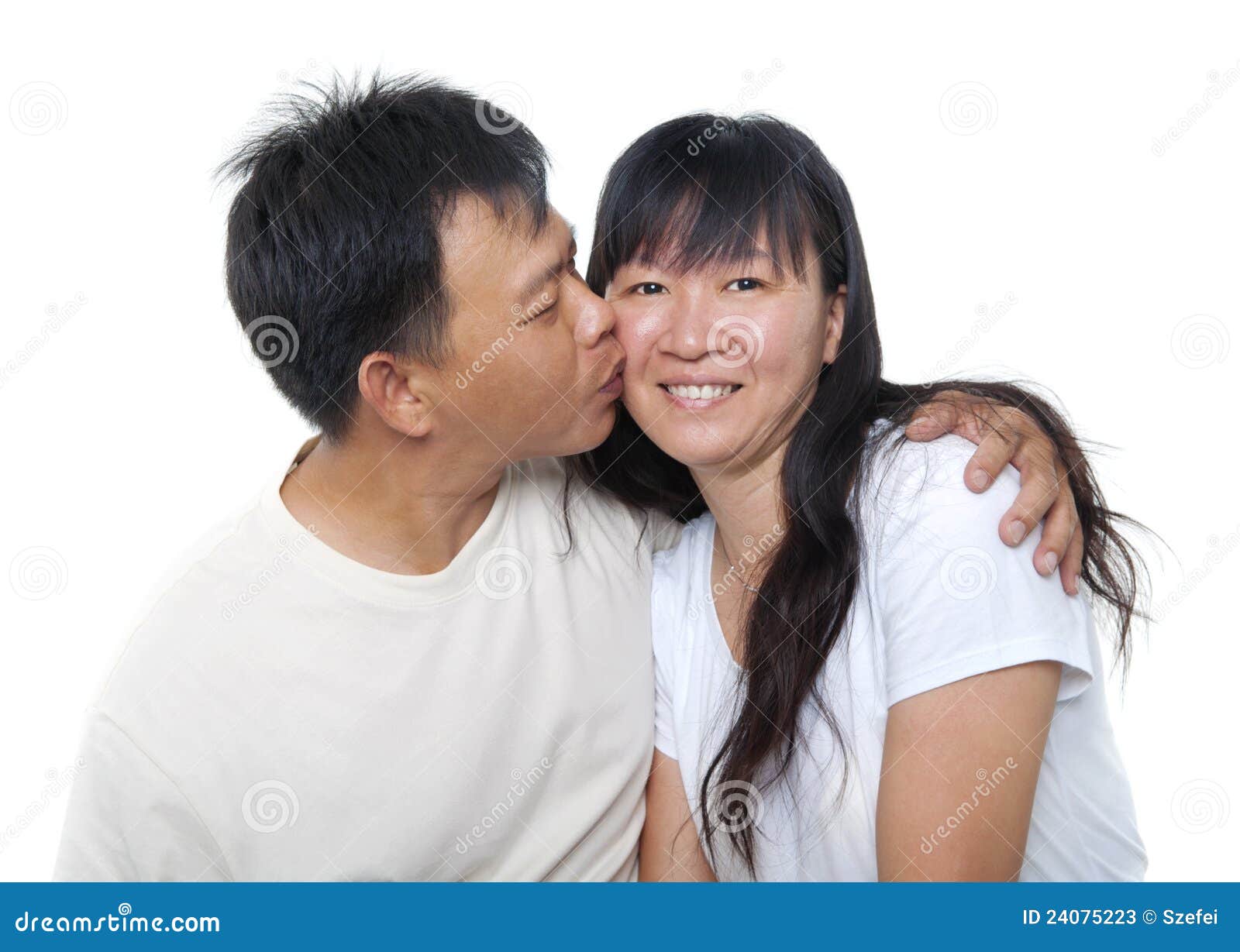Mature Asian Couple Stock Image Image Of Adult Portrait 24075223