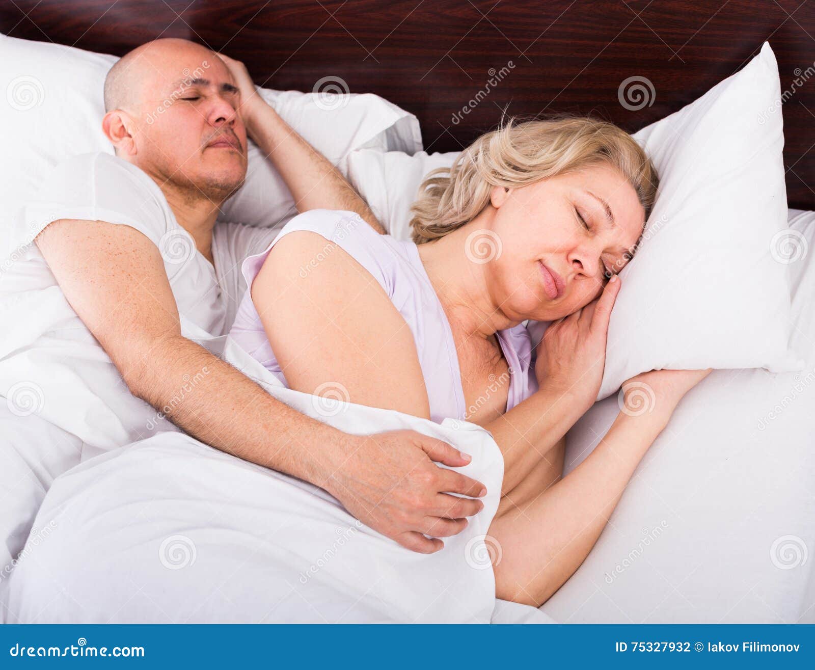 Mature Sleeping Sleep