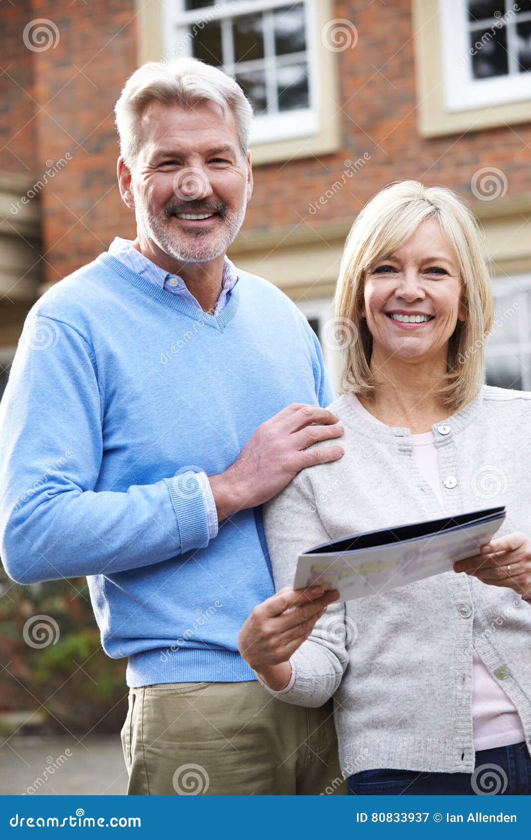 Mature Couple Standing