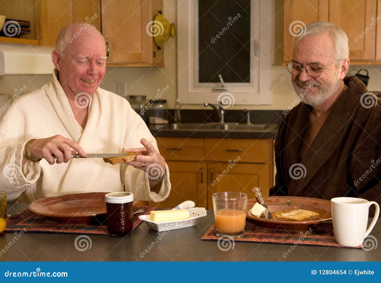 Mature Gay Couple Stock Photo Image Of Senior Bat