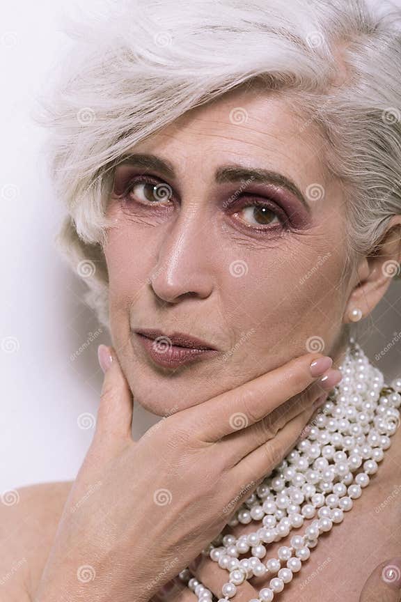 Mature naked woman stock photo. Image of adult, mature 70792198