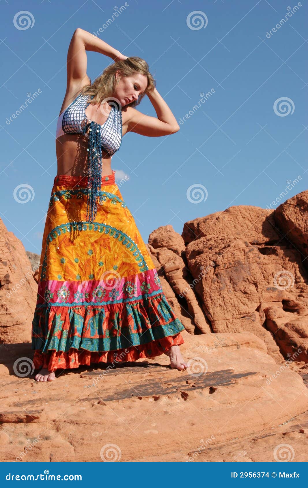 Mature Woman Dancing Stock Images - Image: 2956374