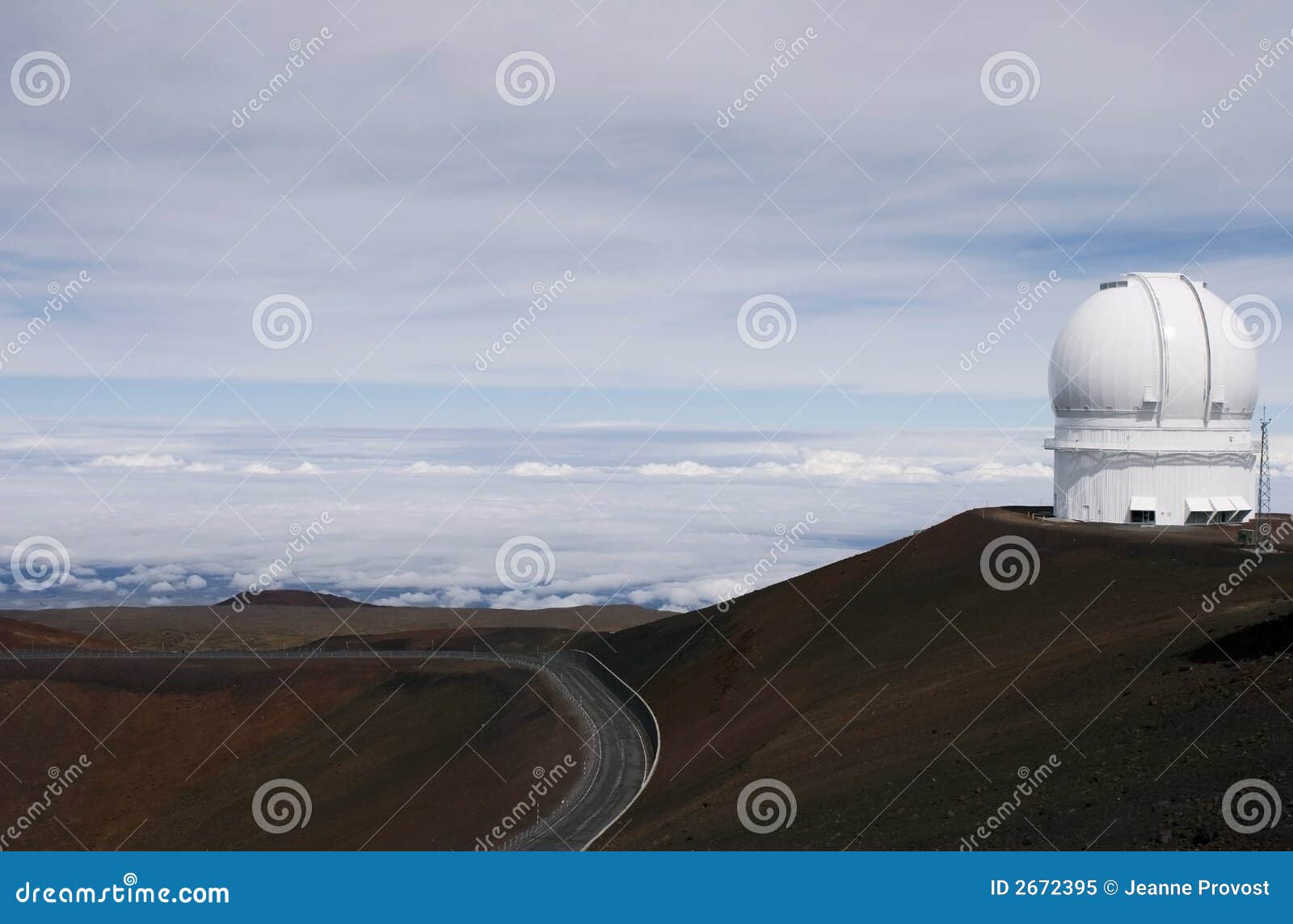 Mauna Kea Telescope stock image. Image of outdoors, telescope 2672395