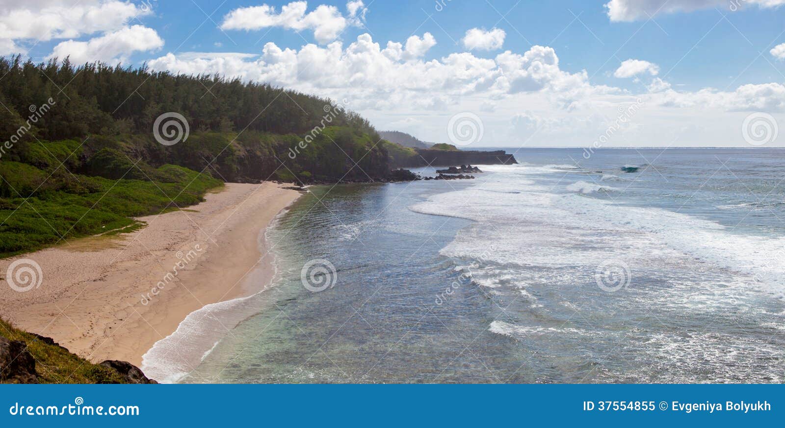 mauritius island ocean landscape