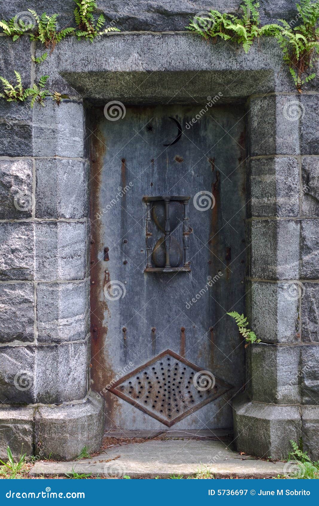 mausoleum door