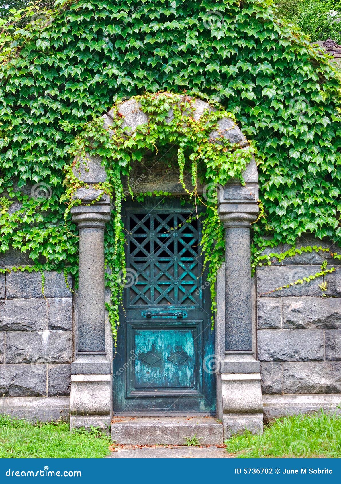 mausoleum door