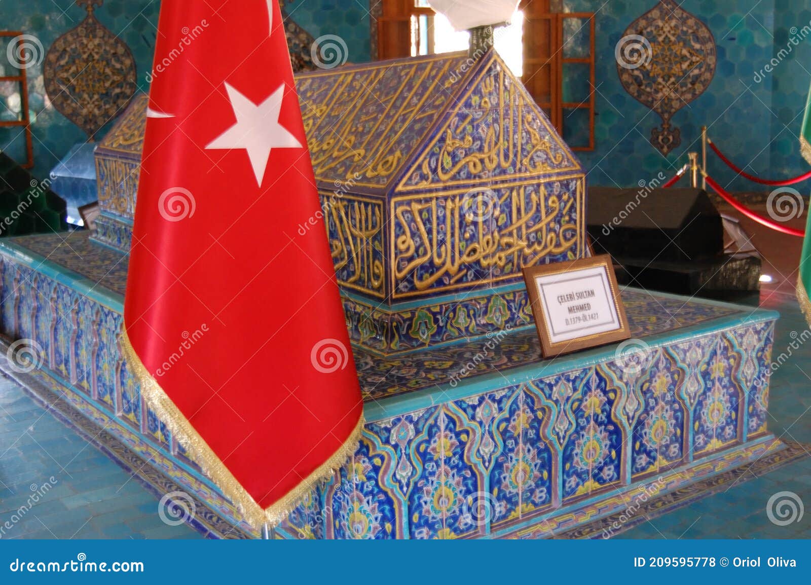 mausoleum of murat ii, in bursa, first capital of the ottoman empire anatolia, turkey