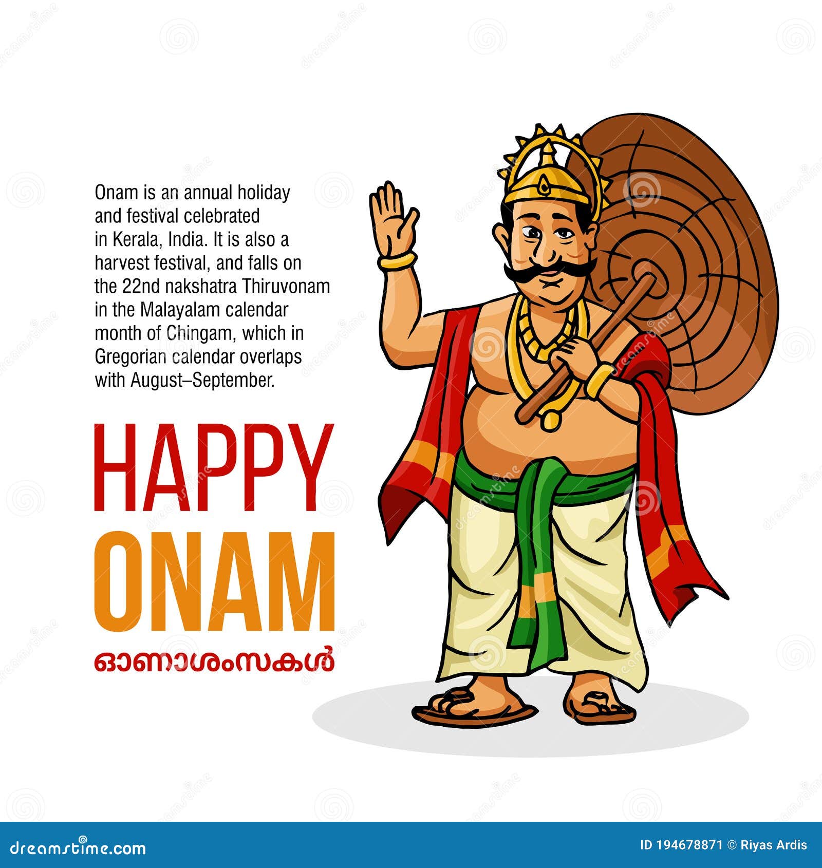 Kerala Onam Festival Mahabali Also Kown Maveli in Old Background with Happy Onam Text Stock Vector - Illustration of onam, background: 194678871 Kerala Onam Festival Mahabali Also Kown Maveli in Old Background with Happy Onam Text Stock Vector - Illustration of onam, background: 194678871