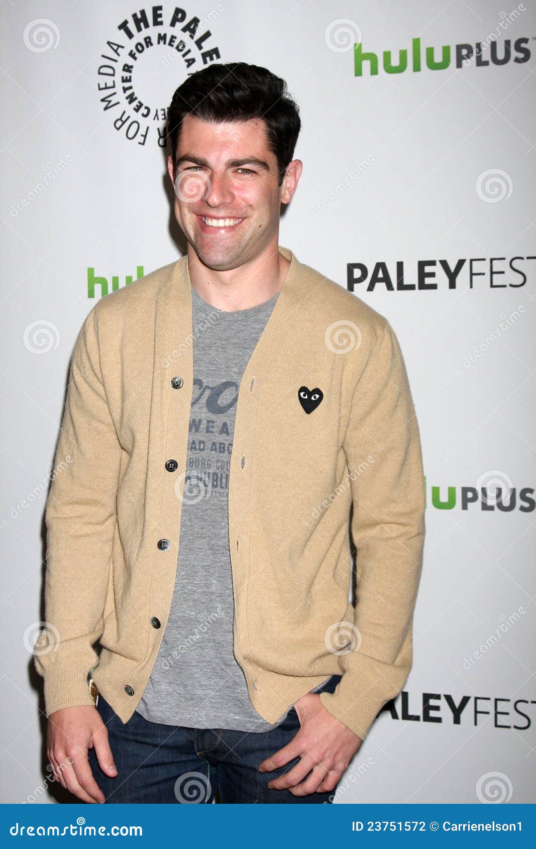 Max Greenfield editorial photography. Image of paleyfest 23751572