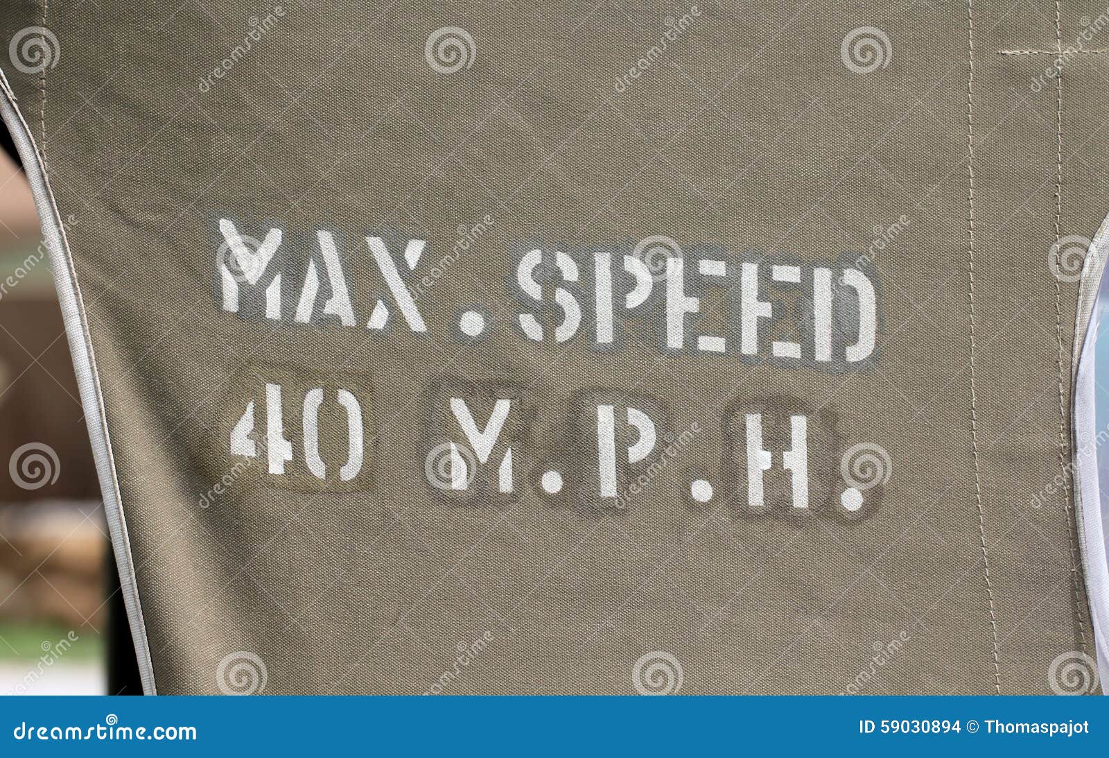 max speed 40 mph