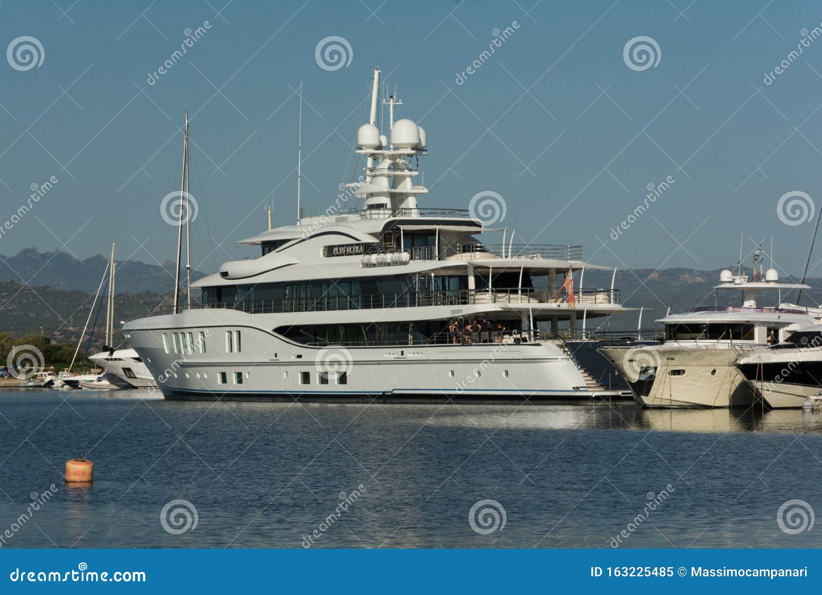 yacht in olbia