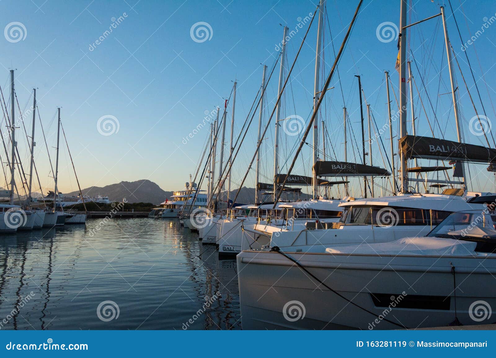Olbia Sardinia, AUGUST 19, 2019 : Maxy Yacht at Olbia Harbour Editorial ...