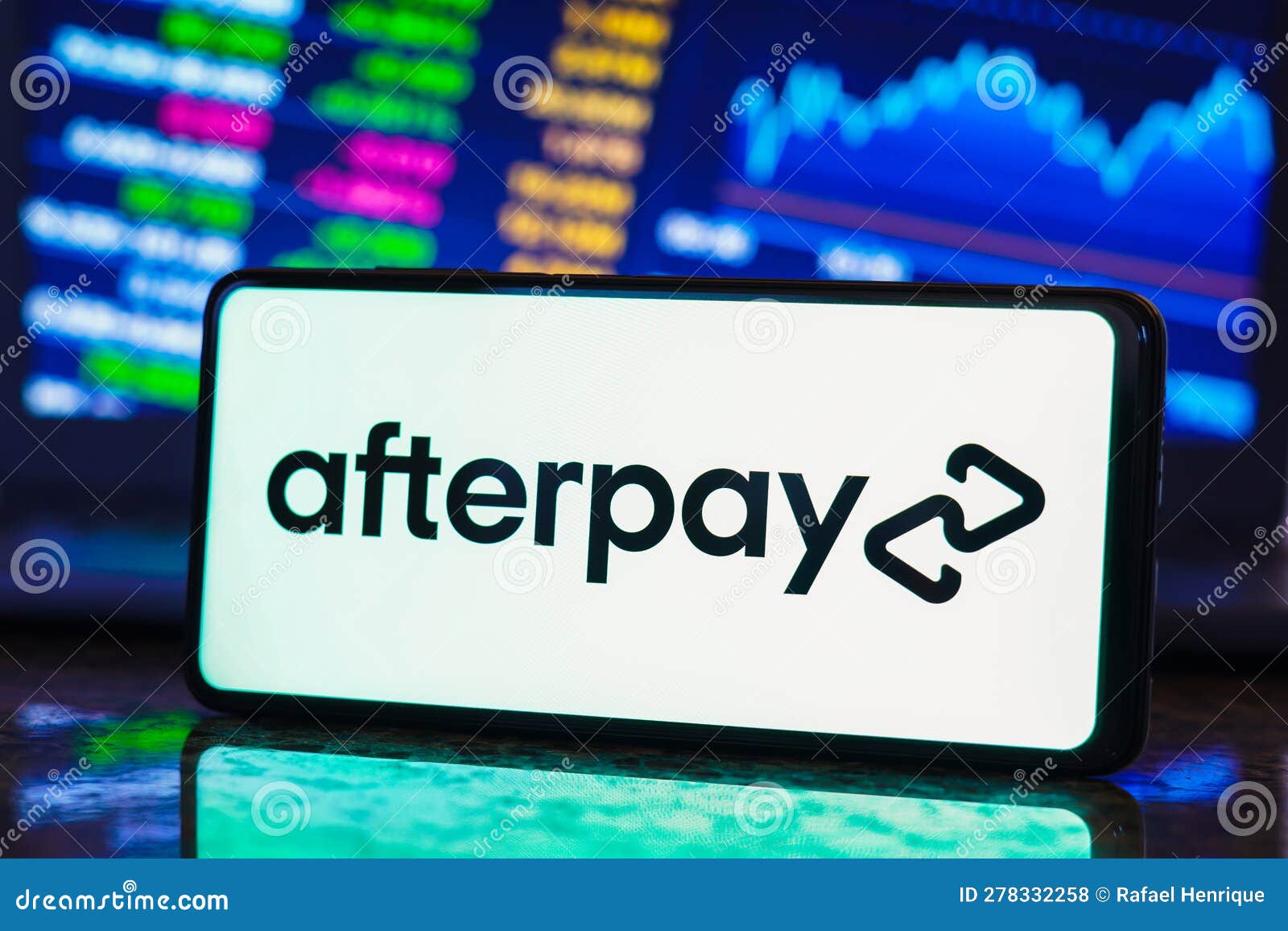May 17, 2023, Brazil. in this Photo Illustration, the Afterpay Logo is ...
