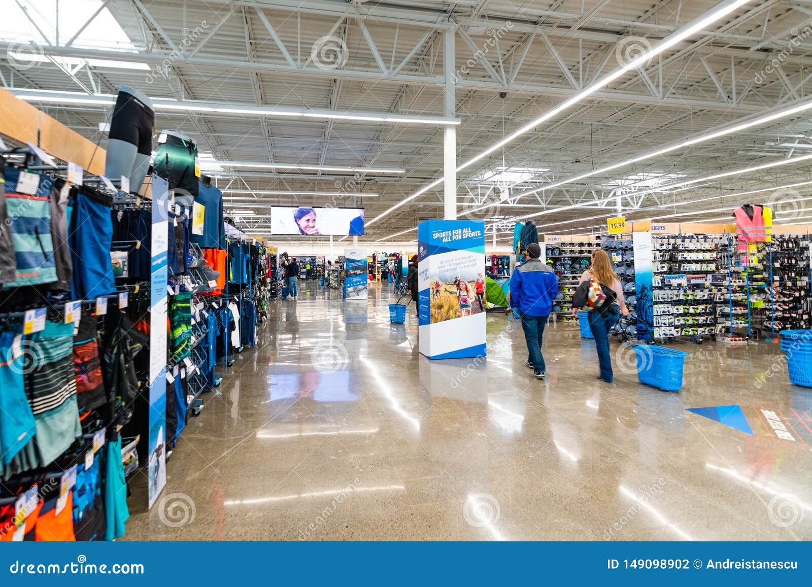 Decathlon opens its first Superstore in the US in Emeryville, in