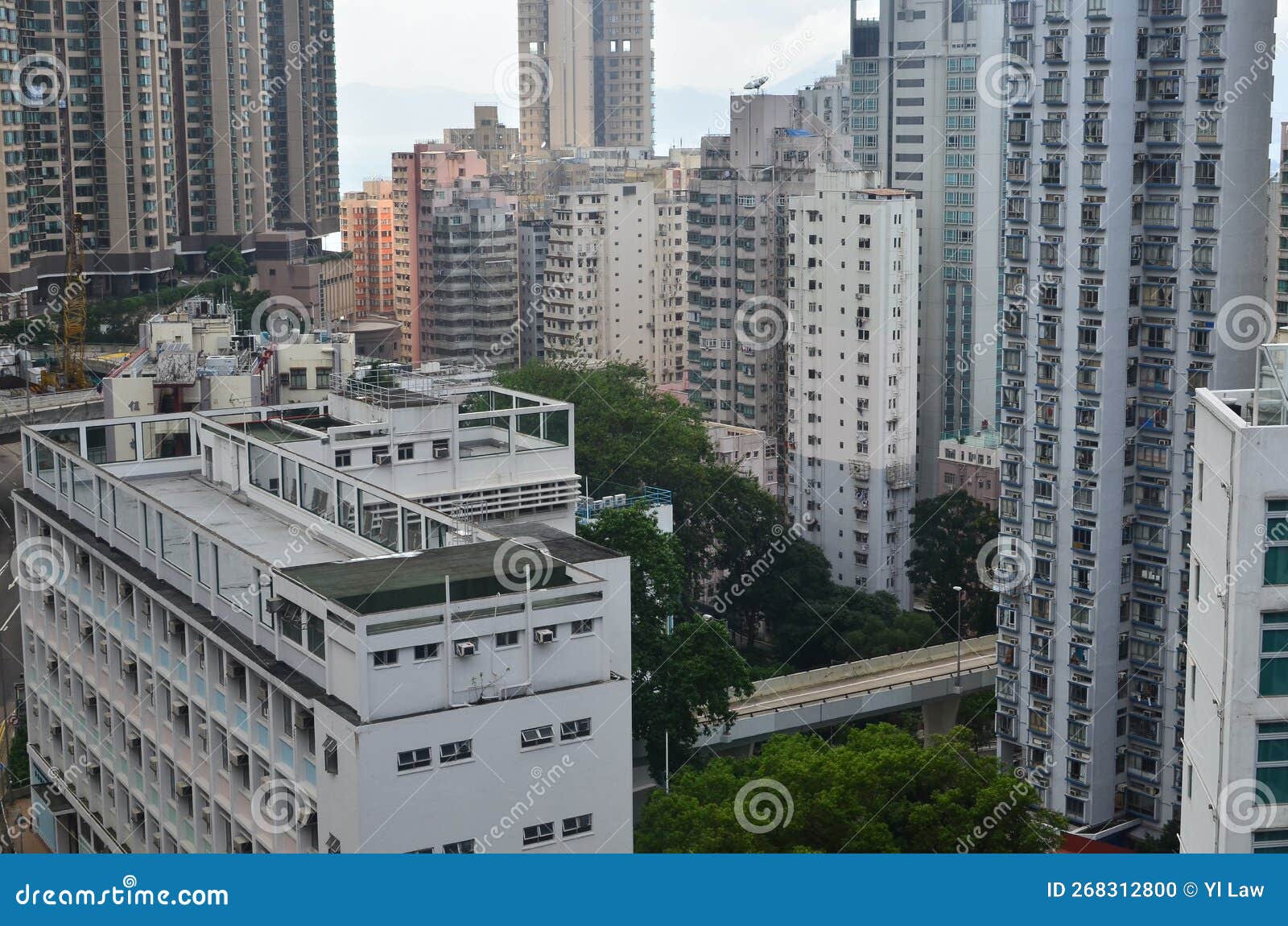 Hong Kong Old Buildings in Sai Ying Pun, Hong Kong 18 May 2013