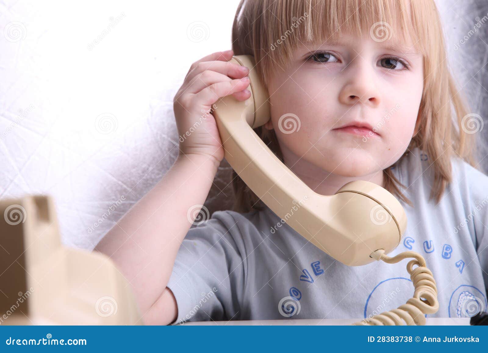 May I ask who s calling? stock photo. Image of caucasian 28383738