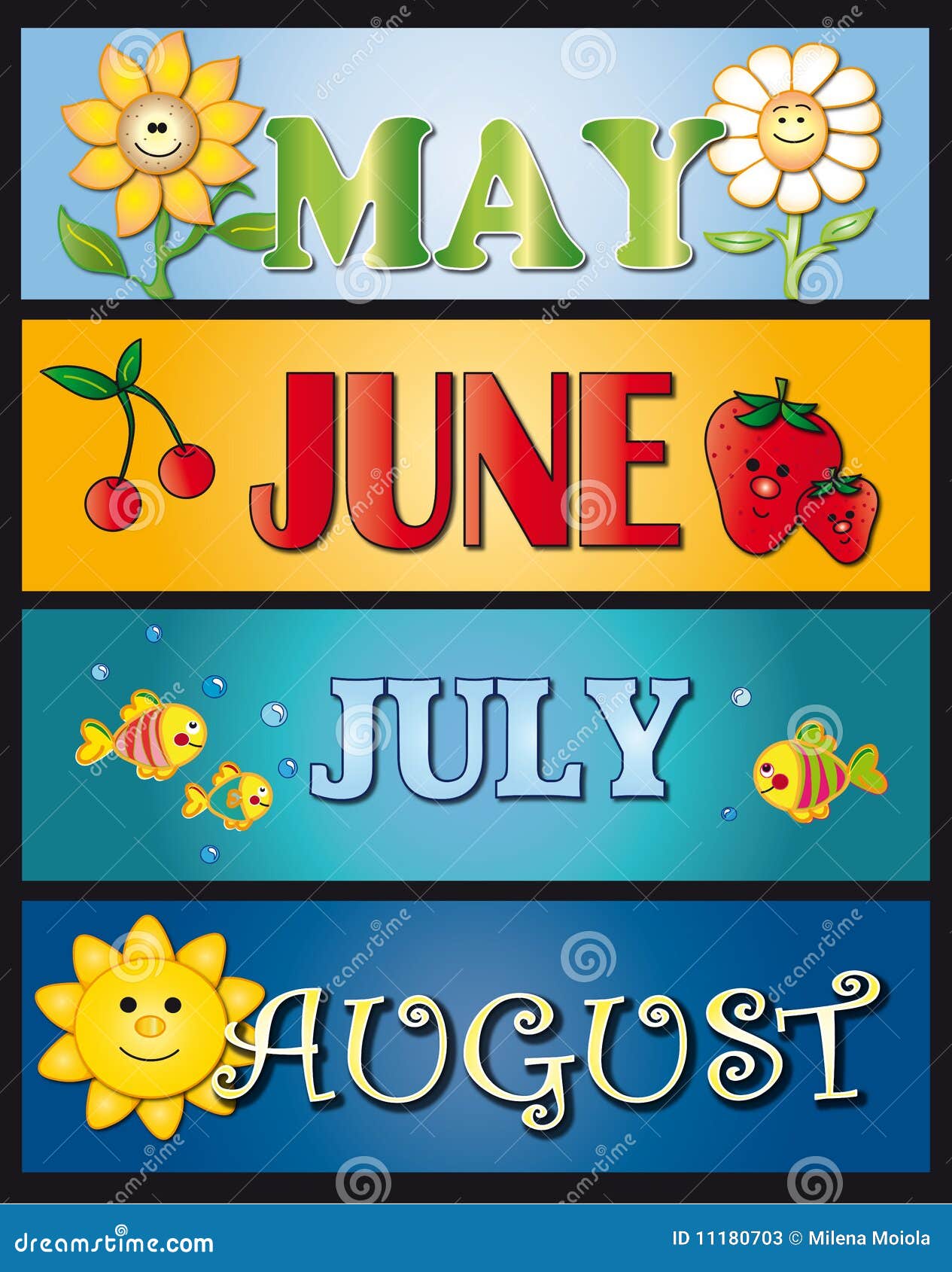 may june july august