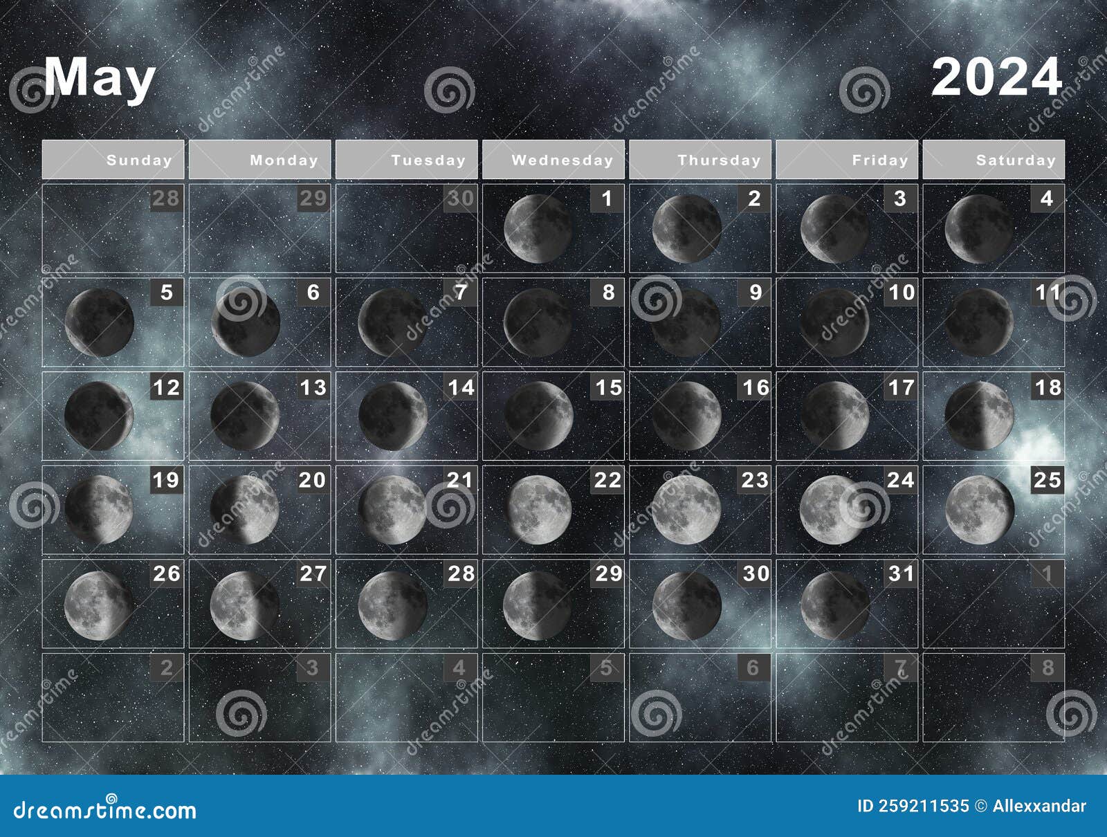 May 2024 Lunar Calendar 2024 CALENDAR PRINTABLE