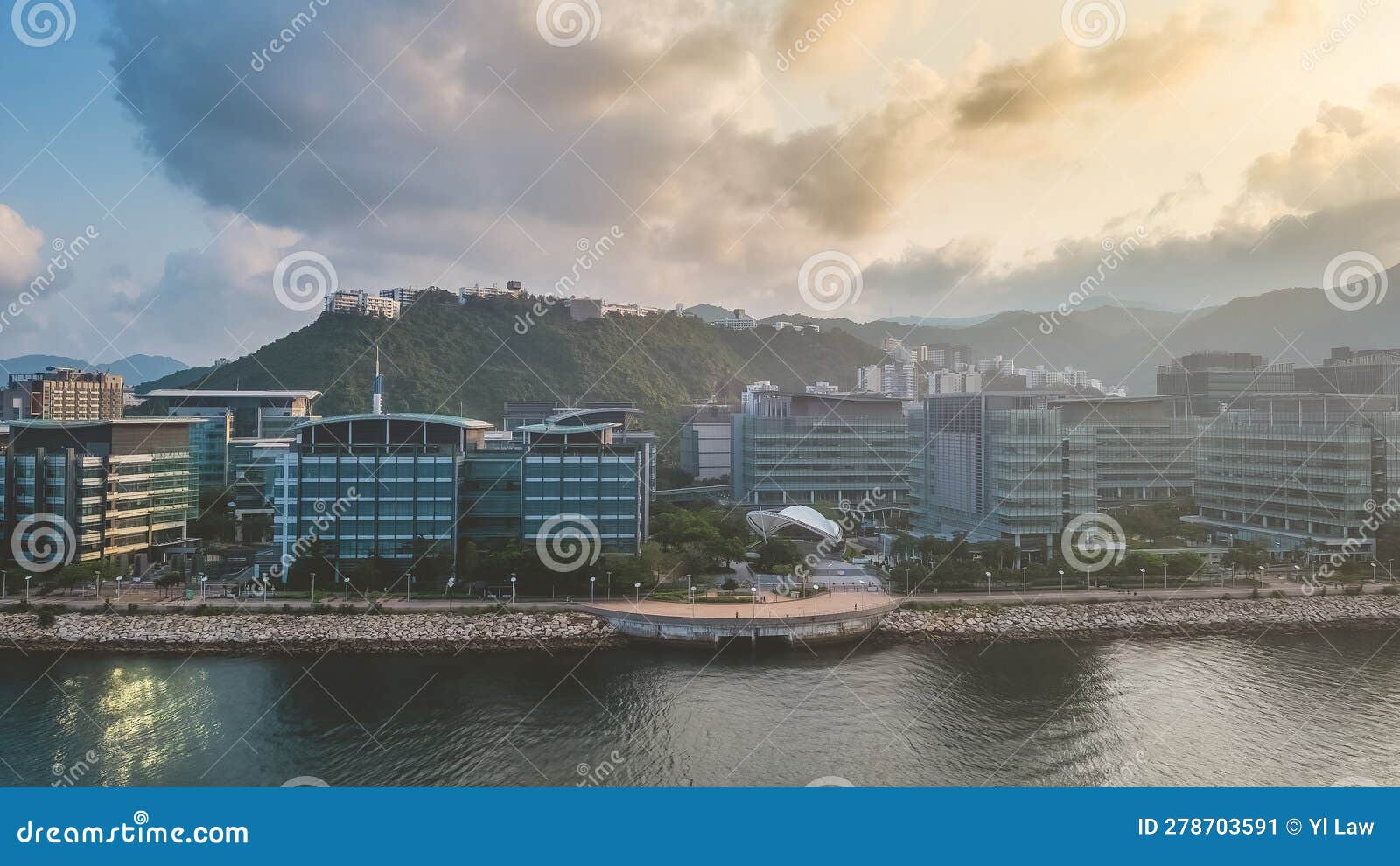 The Residential Area and Science Park Hk May 20 2023 Editorial Photo