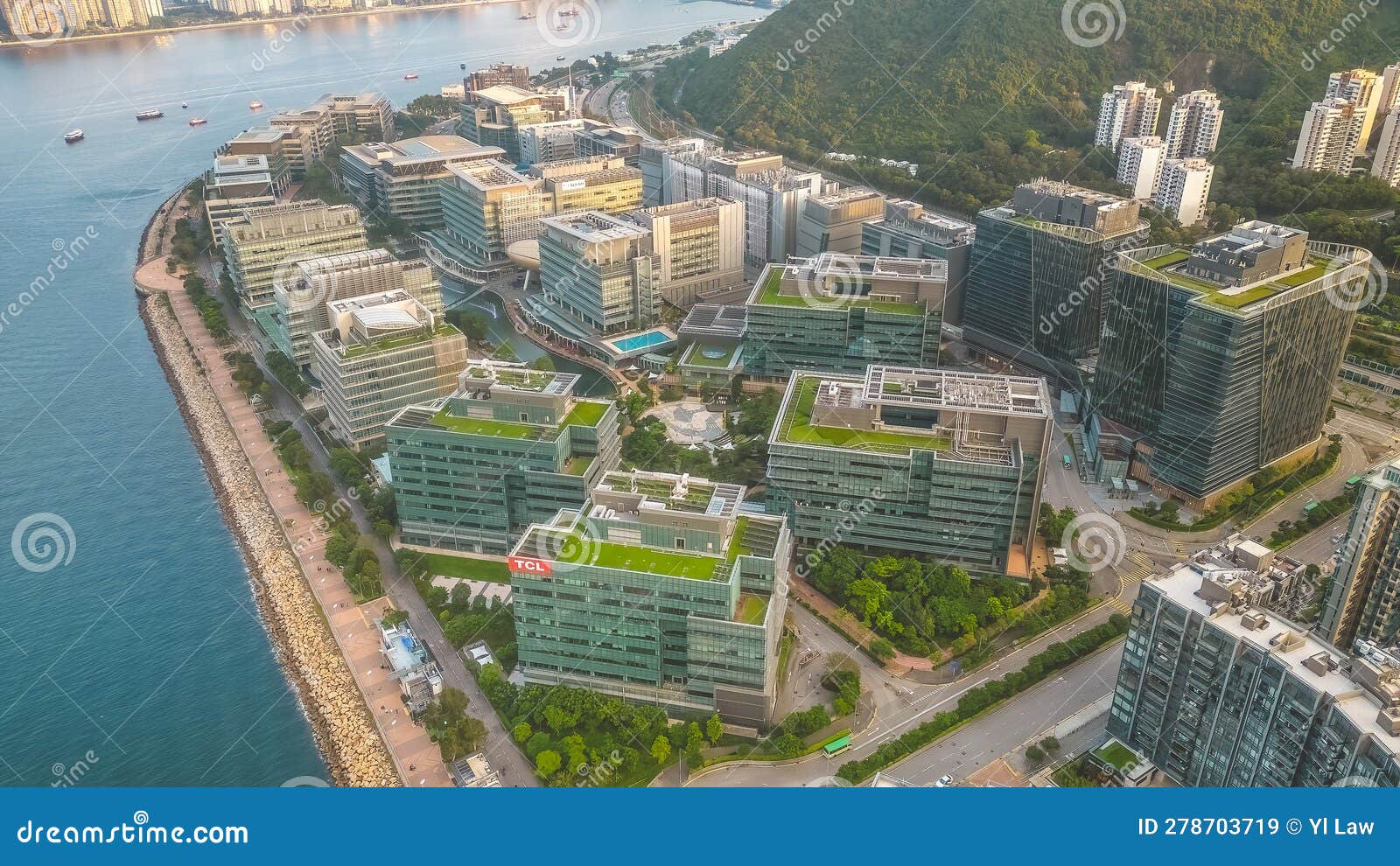 The Residential Area and Science Park Hk May 20 2023 Editorial Stock