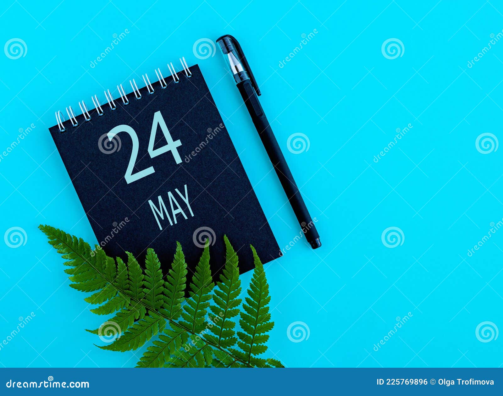 May 24th. Day 24 of Month, Calendar Date Stock Photo Image of design