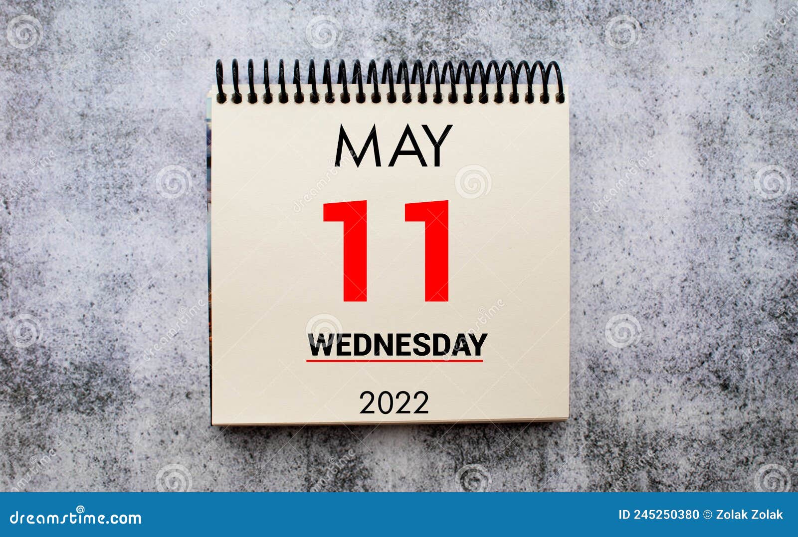 May 11. 11th Day of Month, Calendar Date Stock Photo Image of planner