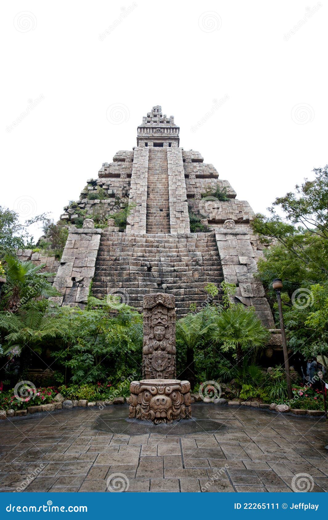 maya civilization building