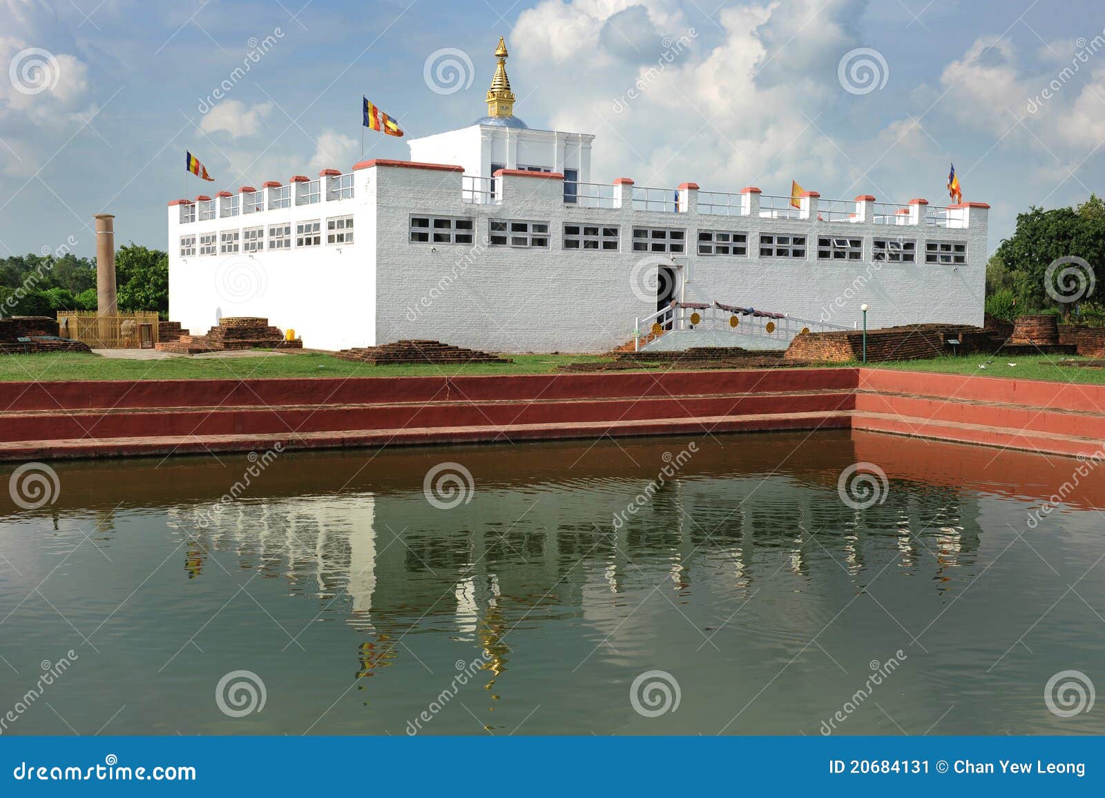 maya devi temple in lumbini,nepal