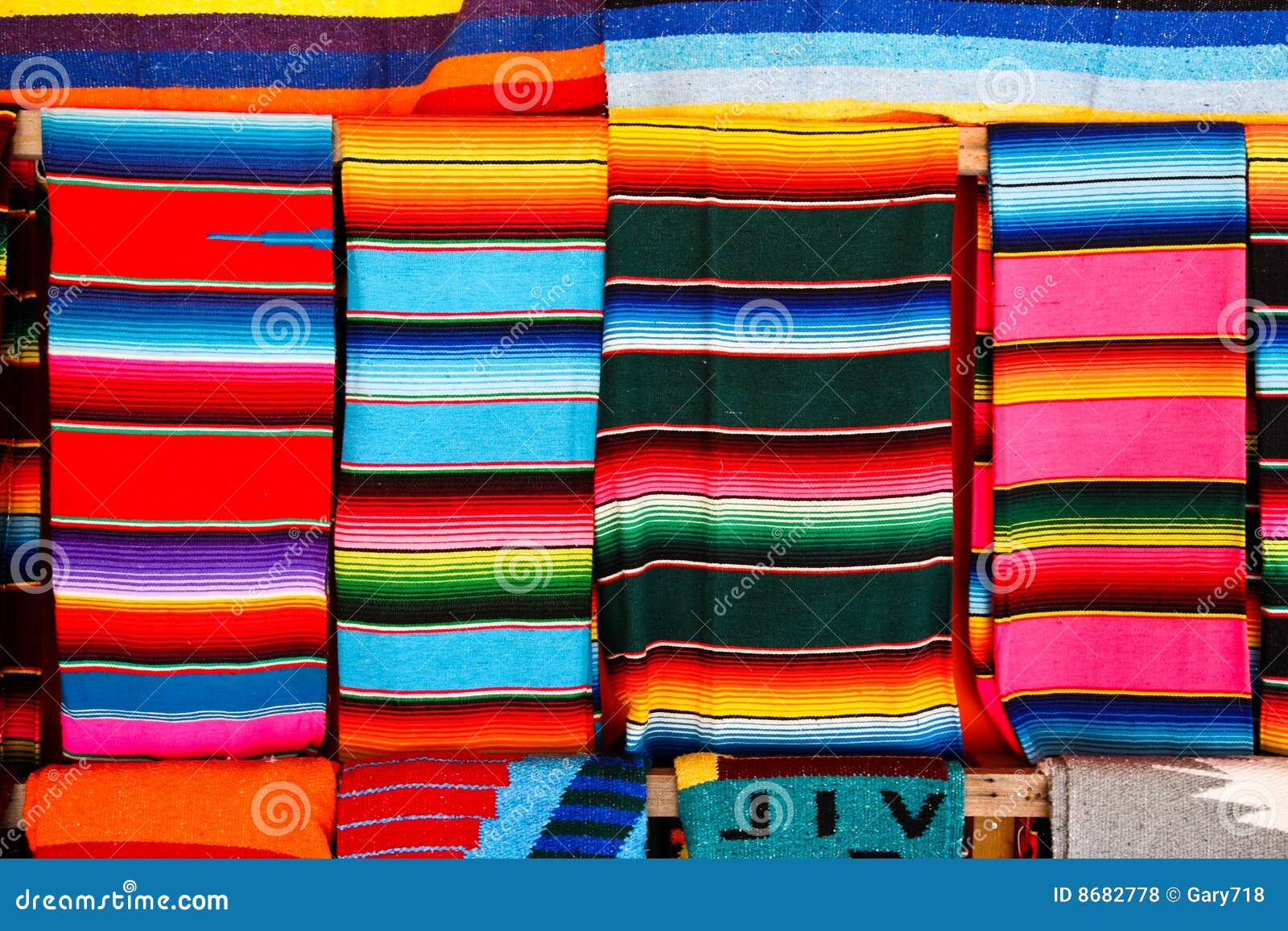 Mayan Blankets stock photo. Image of hispanic, market 8682778