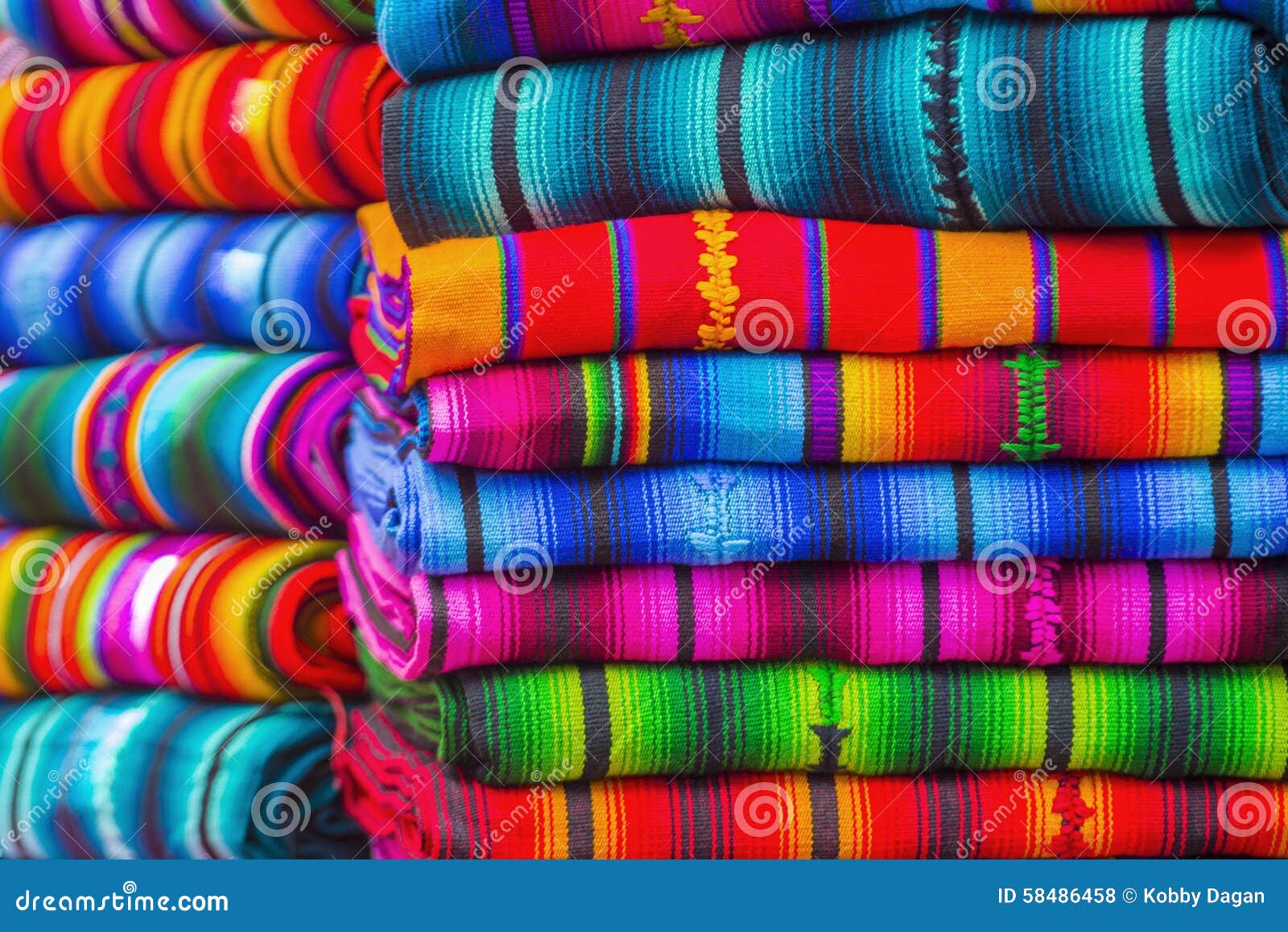 Mayan blankets stock photo. Image of culture, mexico 58486458