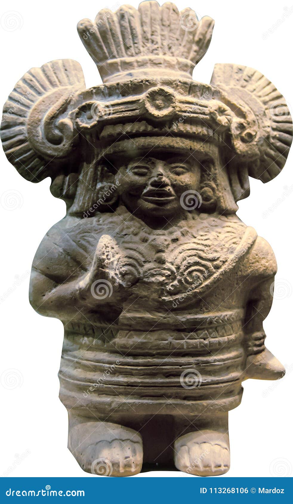 mayan figurine of haina island