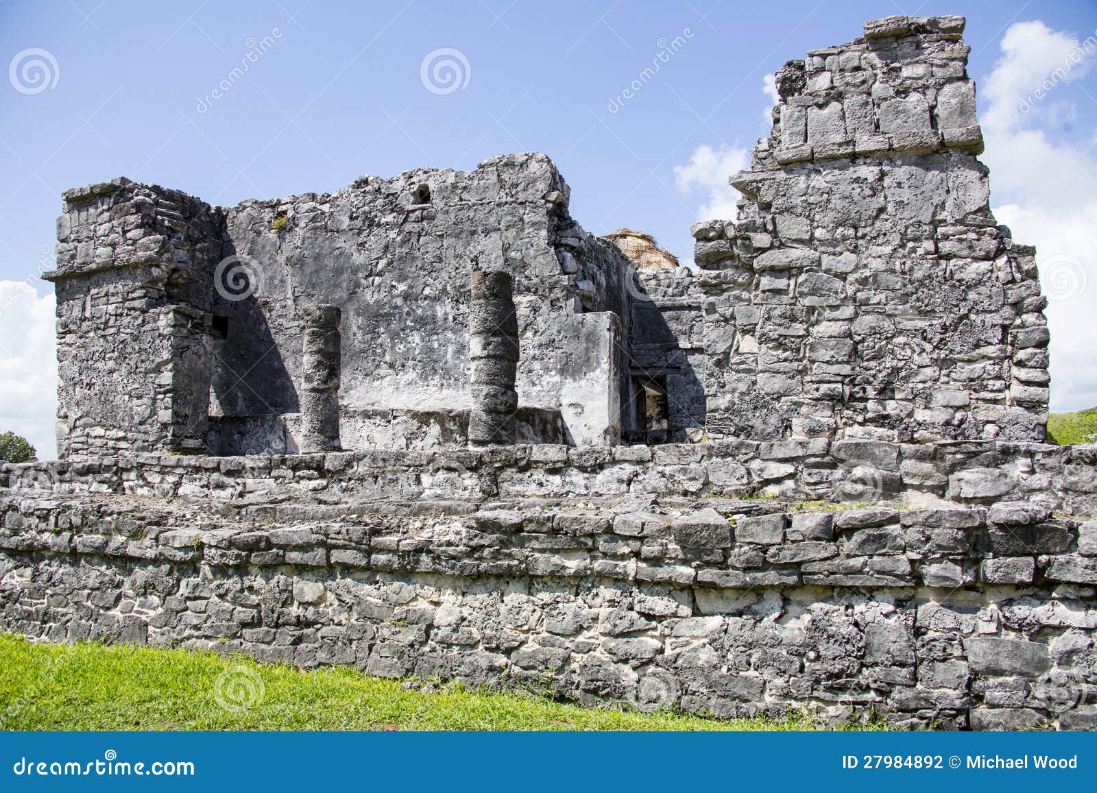 Mayan Ruins - Tulum Cozumel Stock Photo - Image of stone, historic: 27984892