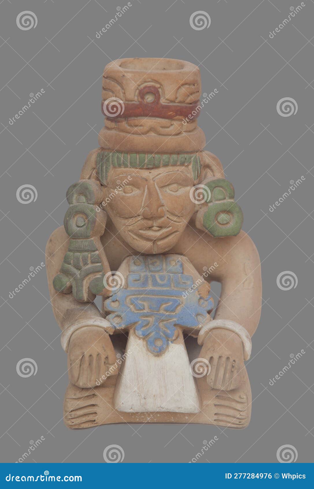 mayans civilization souvenir, terracotta replicas