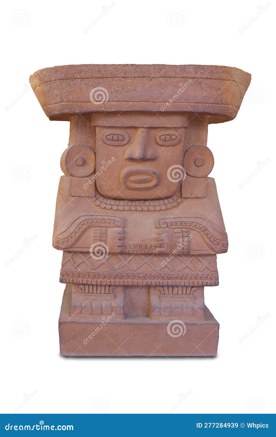 mayans civilization souvenirs, terracotta replicas
